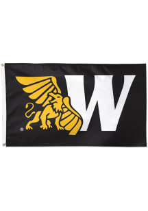Missouri Western Griffons 3x5 ft Silk Screen Grommet Flag - Black