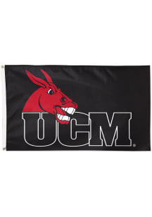 Central Missouri Mules 3x5 ft Silk Screen Grommet Flag - Blue