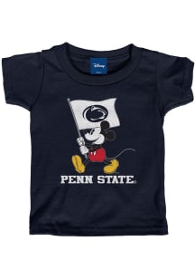 Blue 84 Penn State Nittany Lions Toddler Navy Blue Mickey Flag Waver Short Sleeve T-Shirt