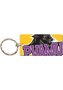 Prairie View A&M Panthers Team Logo Keychain - Purple