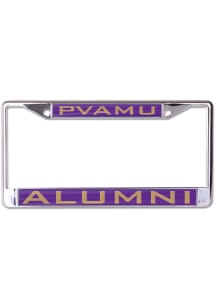 Prairie View A&M Panthers Alumni License Plate Frame - Purple