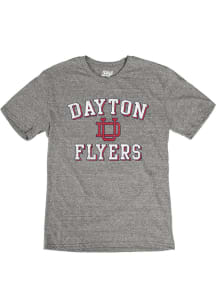 Blue 84 Dayton Flyers Grey Number One Match Short Sleeve Fashion T Shirt
