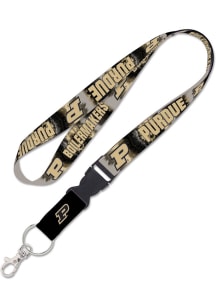 Purdue Boilermakers Tie Dye Lanyard - Yellow