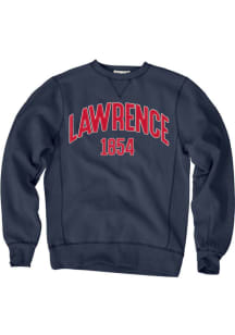 Blue 84 Lawrence Mens Navy Blue 1854.0 Long Sleeve Crew Sweatshirt