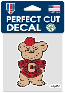 Cincinnati Bearcats 1948 Bearcat Auto Decal - Red