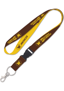 Western Michigan Broncos Detachable Lanyard - Brown