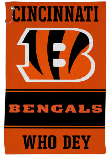Cincinnati Bengals 16 x 25 Sports Golf Towel