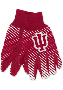 Indiana Hoosiers Two Tone Mens Gloves
