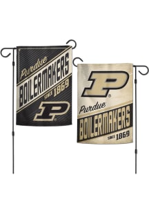 Purdue Boilermakers Retro Garden Flag - Black