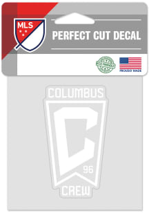 Columbus Crew 4x4 White Auto Decal - White