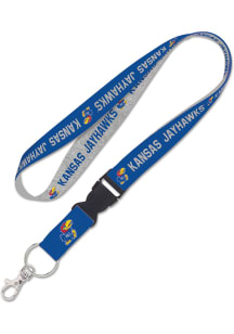Kansas Jayhawks Heathered Lanyard - Blue