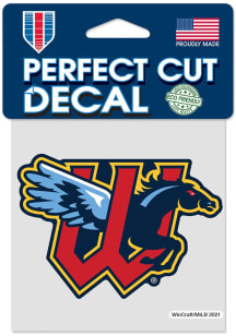 Wichita Wind Surge 4x4 Auto Decal - Blue