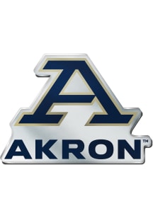 Akron Zips Acrylic Car Emblem - Blue