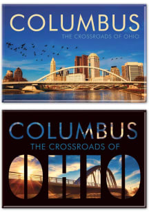 Columbus 2 Pack Magnet
