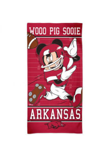 Arkansas Razorbacks Disney Spectra Beach Towel