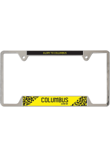 Columbus Crew Metal License Plate Frame - Yellow