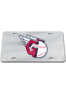 Cleveland Guardians Silver Inlaid License Car Accessory License Plate