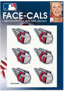 Cleveland Guardians 6pk Glitter Tattoo