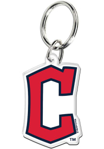 Cleveland Guardians Premium Acrylic Keychain - Red