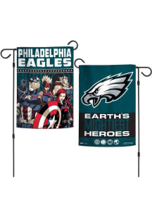 Philadelphia Eagles Marvel Garden Flag - Midnight Green