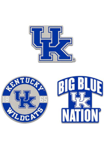 Kentucky Wildcats Souvenir 3pk Enamel Pin - Blue