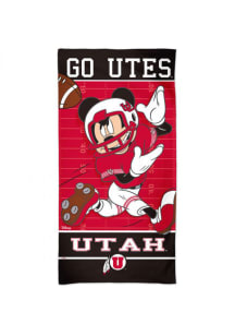 Utah Utes Disney Spectra Beach Towel