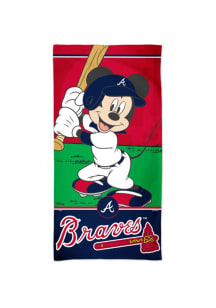Atlanta Braves Disney Spectra Beach Towel