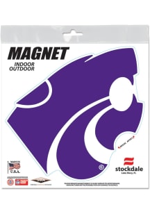 K-State Wildcats 6x6 Car Magnet - Purple