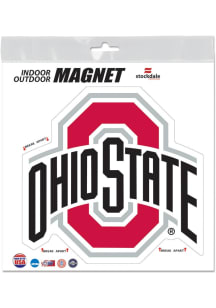 Ohio State Buckeyes 6x6 Car Magnet - Red