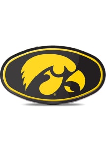Iowa Hawkeyes Plastic Oval Car Accessory Hitch Cover