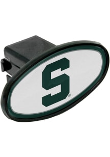 Michigan State Spartans Plastic Oval Car Accessory Hitch Cover
