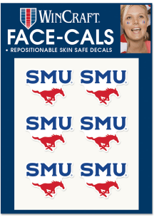 SMU Mustangs 6 Pack Tattoo