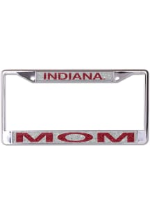 Indiana Hoosiers Mom License Plate Frame - Red