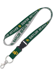 Baylor Bears Charcoal Lanyard - Green