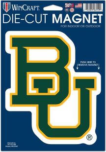 Baylor Bears 6.25x9 Car Magnet - Green