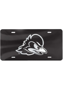 Delaware Fightin' Blue Hens  Silver Car Accessory License Plate