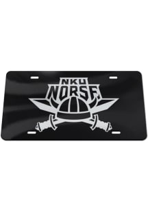 Northern Kentucky Norse  Silver Car Accessory License Plate