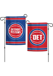 Detroit Pistons 12x18 Inch 2-Sided Garden Flag - Blue