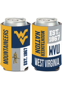 West Virginia Mountaineers Color Block Coolie
