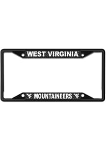 West Virginia Mountaineers Carbon License Plate Frame - Navy Blue