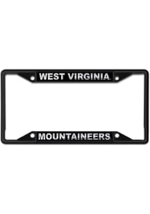 West Virginia Mountaineers Blackout License Plate Frame - Navy Blue