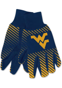 West Virginia Mountaineers Two Tone Mens Utility Gloves