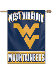 West Virginia Mountaineers 28x40 Design Banner - Navy Blue