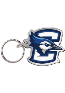 Creighton Bluejays freeform Keychain - Blue