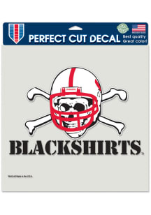 Nebraska Cornhuskers blackshirts 8x8 Auto Decal - Red