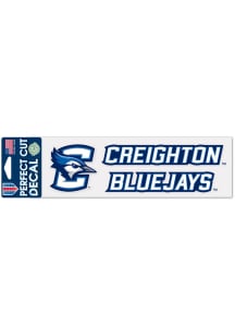 Creighton Bluejays 3x10 Auto Decal - Blue