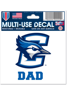 Creighton Bluejays Dad Auto Decal - Blue