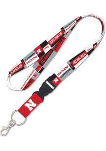 Nebraska Cornhuskers colorblock Lanyard - Red