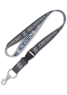 Creighton Bluejays charcoal Lanyard - Charcoal