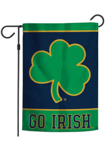 Notre Dame Fighting Irish Go Irish 12 x 18 Inch Garden Flag - Green